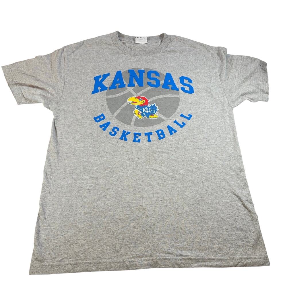 Vintage Foot Locker Kansas Jayhawks basketball T shirt. Size XL. college sports
